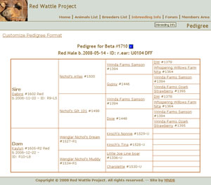 The Red Wattle Hog Association Site